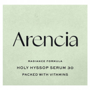 Arencia, Сыворотка со священным иссопом 30, для всех типов кожи, 50 г (1,76 унции) в Москве - eco-herb.ru | изображение Arencia, Сыворотка со священным иссопом 30, для всех типов кожи, 50 г (1,76 унции) в Москве - eco-herb.ru | фото