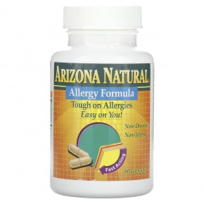 Arizona Natural, Allergy Formula, 60 капсул в Москве - eco-herb.ru | фото