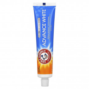 Arm & Hammer, Advance White™, зубная паста с фторидом против кариеса, чистая мята, 170 г (6 унций) - описание | фото