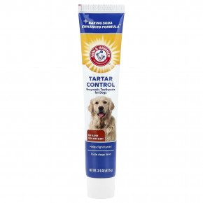 Arm & Hammer, ферментативная зубная паста для собак, для предотвращения образования зубного камня, говядина, 67,5 г (2,5 унции) в Москве - eco-herb.ru | фото