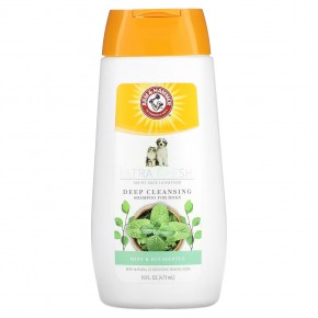 Arm & Hammer, Ultra Fresh, Deep Cleansing Shampoo, For Dogs, Mint & Eucalyptus, 16 fl oz (473 ml) в Москве - eco-herb.ru | фото