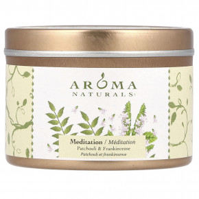 Aroma Naturals, Soy VegePure®, маленькая консервная свеча из сои, пачули и ладан, 79,38 г (2,8 унции) - подробнее Aroma Naturals, Soy VegePure®, маленькая консервная свеча из сои, пачули и ладан, 79,38 г (2,8 унции) - описание