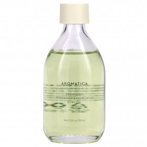 Aromatica, Awakening, масло для тела, перечная мята и эвкалипт, 100 мл (3,3 жидк. унц.) (Товар снят с продажи) в Москве - eco-herb.ru | изображение Aromatica, Awakening, масло для тела, перечная мята и эвкалипт, 100 мл (3,3 жидк. унц.) (Товар снят с продажи) в Москве - eco-herb.ru | фото