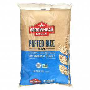 Arrowhead Mills, Puffed Rice Cereal, 6 oz (170 g) - описание