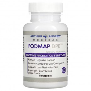 Arthur Andrew Medical, FODMAP DPE®, 60 капсул - описание | фото