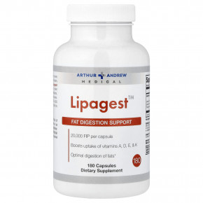 Arthur Andrew Medical, Lipagest™, 180 капсул в Москве - eco-herb.ru | изображение Arthur Andrew Medical, Lipagest™, 180 капсул в Москве - eco-herb.ru | фото