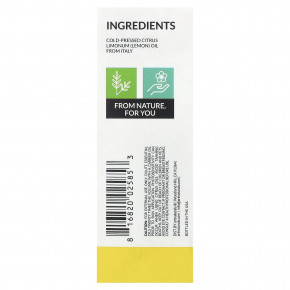 artnaturals, чистое и натуральное эфирное масло, лимон, 15 мл (0,50 жидк. унции) в Москве - eco-herb.ru | изображение artnaturals, чистое и натуральное эфирное масло, лимон, 15 мл (0,50 жидк. унции) в Москве - eco-herb.ru | фото
