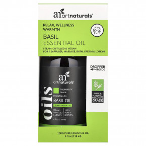 artnaturals, Эфирное масло, базилик, 118 мл (4 жидк. Унции) в Москве - eco-herb.ru | изображение artnaturals, Эфирное масло, базилик, 118 мл (4 жидк. Унции) в Москве - eco-herb.ru | фото