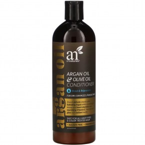 artnaturals, Argan Oil & Olive Oil Conditioner, Boost & Rejuvenate, 16 fl oz (473 ml) в Москве - eco-herb.ru | фото