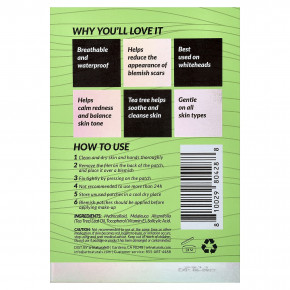 artnaturals, Luxe, Hydrocolloid Blemish Dots, чайное дерево, для чувствительной кожи, 144 патча в Москве - eco-herb.ru | изображение artnaturals, Luxe, Hydrocolloid Blemish Dots, чайное дерево, для чувствительной кожи, 144 патча в Москве - eco-herb.ru | фото