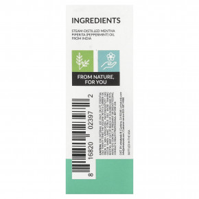 artnaturals, Масло перечной мяты, 15 мл в Москве - eco-herb.ru | изображение artnaturals, Масло перечной мяты, 15 мл в Москве - eco-herb.ru | фото