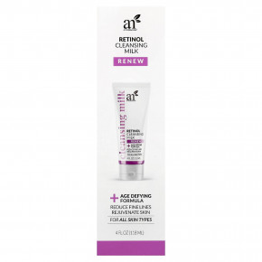 artnaturals, Очищающее молочко с ретинолом, для всех типов кожи, 118 мл (4 жидк. Унции) в Москве - eco-herb.ru | изображение artnaturals, Очищающее молочко с ретинолом, для всех типов кожи, 118 мл (4 жидк. Унции) в Москве - eco-herb.ru | фото