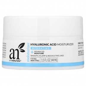 artnaturals, Увлажняющее средство с гиалуроновой кислотой, для всех типов кожи, 44 мл (1,5 жидк. Унции) - описание | фото
