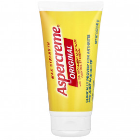 Aspercreme, Оригинальный обезболивающий крем с 10% салицилатом троламина, максимальная сила действия, без отдушек, 141 г (5 унций) (Товар снят с продажи) в Москве - eco-herb.ru | фото