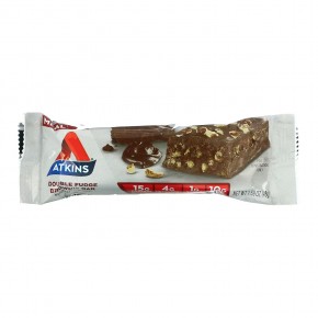 Atkins, Protein Meal Bar, шоколадный батончик с двойной помадкой, 5 батончиков, 48 г (1,69 унции) в Москве - eco-herb.ru | фото