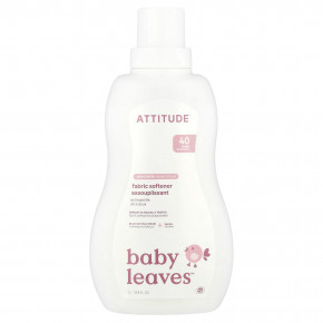 ATTITUDE, Baby Leaves™, кондиционер для белья, без запаха, 40 стирок, 1 л (33,8 жидк. унции) - описание