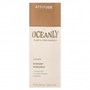 ATTITUDE, Oceanly ™, бронзер, золотой, 8,5 г (0,3 унции) в Москве - eco-herb.ru | фото