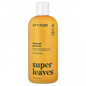 ATTITUDE, Super Leaves™, гель для душа, цветы апельсина и эвкалипт, 473 мл (16 жидк. унций) - подробнее ATTITUDE, Super Leaves™, гель для душа, цветы апельсина и эвкалипт, 473 мл (16 жидк. унций) - описание