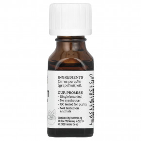 Aura Cacia, 100% чистое эфирное масло, грейпфрут, 0.5 жидких унций (15 мл) в Москве - eco-herb.ru | фото