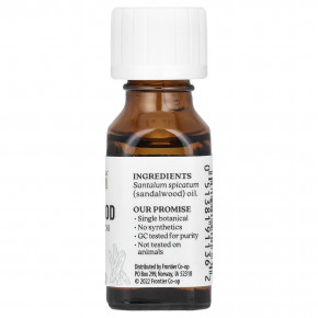 Aura Cacia, 100% чистое эфирное масло сандала, 0.5 жидкой унции (15 мл) в Москве - eco-herb.ru | фото