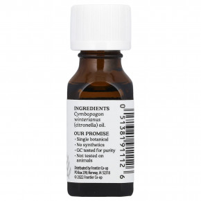 Aura Cacia, Чистое эфирное масло, цитронелла, 15 мл (0,5 жидк. унц.) в Москве - eco-herb.ru | фото