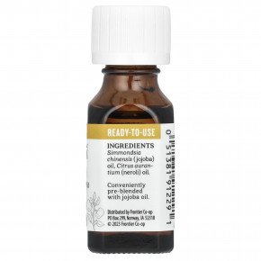 Aura Cacia, Чистое эфирное масло жожоба, нероли, 15 мл (0,5 жидк. унц.) в Москве - eco-herb.ru | изображение Aura Cacia, Чистое эфирное масло жожоба, нероли, 15 мл (0,5 жидк. унц.) в Москве - eco-herb.ru | фото