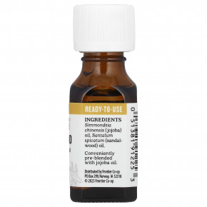 Aura Cacia, Чистое эфирное масло в масле жожоба, сандаловое дерево, 15 мл (0,5 жидк. унц.) в Москве - eco-herb.ru | изображение Aura Cacia, Чистое эфирное масло в масле жожоба, сандаловое дерево, 15 мл (0,5 жидк. унц.) в Москве - eco-herb.ru | фото