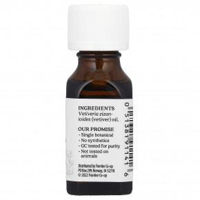 Aura Cacia, Чистое эфирное масло, ветивер, 15 мл (0,5 жидк. унции) в Москве - eco-herb.ru | изображение Aura Cacia, Чистое эфирное масло, ветивер, 15 мл (0,5 жидк. унции) в Москве - eco-herb.ru | фото