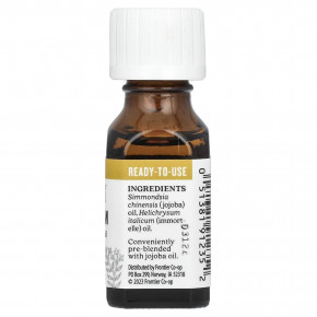 Aura Cacia, чистые эфирные масла, бессмертник, 15 мл (0,5 жидк. унции) в Москве - eco-herb.ru | фото