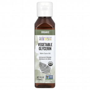Aura Cacia, Масло для ухода за кожей, растительный глицерин, 118 мл (4 жидк. унц.) - описание | фото