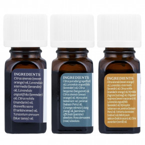 Aura Cacia, набор для приема перед сном, смеси чистых эфирных масел, 3 флакона по 7,4 мл (0,25 жидк. унции) в Москве - eco-herb.ru | фото