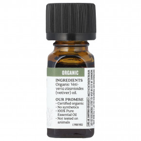 Aura Cacia, Органический ветивер, 0,25 ж. унц. (7,4 мл) в Москве - eco-herb.ru | изображение Aura Cacia, Органический ветивер, 0,25 ж. унц. (7,4 мл) в Москве - eco-herb.ru | фото