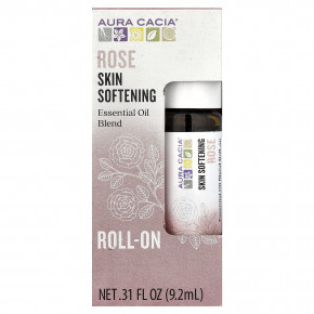 Aura Cacia, смесь эфирных масел, шариковый для смягчения кожи, роза, 9,2 мл (0,31 жидк. унции) в Москве - eco-herb.ru | изображение Aura Cacia, смесь эфирных масел, шариковый для смягчения кожи, роза, 9,2 мл (0,31 жидк. унции) в Москве - eco-herb.ru | фото