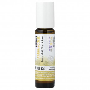 Aura Cacia, Смесь эфирных масел, восстанавливающие свойства, шариковый аппликатор, ладанное масло, 0,31 унции (9,2 мл) - описание