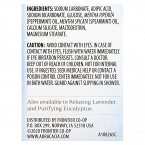 Aura Cacia, Таблетки для душа для ароматерапии, восстанавливающая перечная мята, 3 таблетки по 1 унции (Товар снят с продажи) в Москве - eco-herb.ru | фото