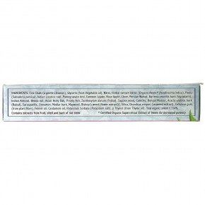 Auromere, Аюрведическая зубная паста на травах, не образующая пены, со вкусом кардамона и фенхеля, 4,16 унции (117 г) в Москве - eco-herb.ru | фото