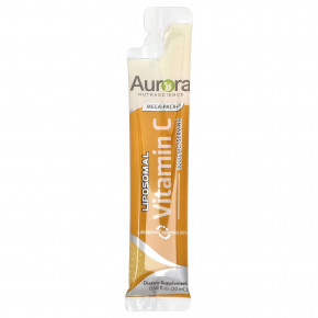 Aurora Nutrascience, Mega-Pack + ®, липосомальный витамин C, 10 пакетиков по 20 мл (0,68 жидк. Унции) в Москве - eco-herb.ru | фото