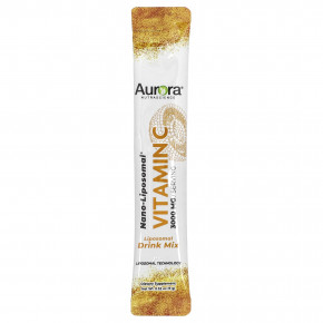 Aurora Nutrascience, Nano-Liposomal®, витамин C, 30 пакетиков по 9 г (0,32 унции) в Москве - eco-herb.ru | фото