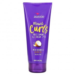 Aussie, Miracle Curls, крем для укладки вьющихся волос, кокос и масло австралийского жожоба, 193 г (6,8 унции) в Москве - eco-herb.ru | фото