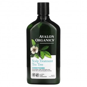 Avalon Organics, Кондиционер, с чайным деревом для кожи головы, 11 унций (312 г) - описание