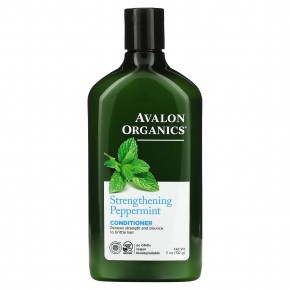 Avalon Organics, Кондиционер, укрепляющая перечная мята, 325 мл - описание