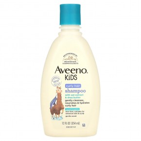 Aveeno, Для детей, шампунь для вьющихся волос с экстрактом овса и маслом ши, 354 мл (12 жидк. Унций) в Москве - eco-herb.ru | фото
