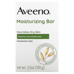 Aveeno, увлажняющее средство с питательным овсом, без запаха, 100 г (3,5 унции) в Москве - eco-herb.ru | фото