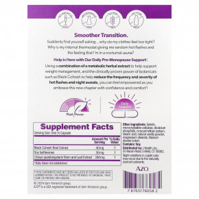 AZO, средство для поддержки в период менопаузы, 30 капсул в Москве - eco-herb.ru | изображение AZO, средство для поддержки в период менопаузы, 30 капсул в Москве - eco-herb.ru | фото