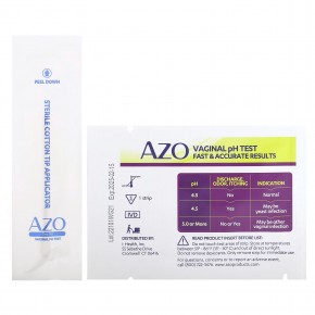 Azo, Вагинальный pH-тест, 2 теста для самодиагностики в Москве - eco-herb.ru | фото