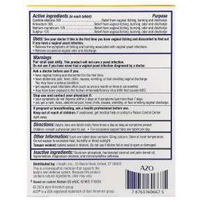 AZO, Yeast Plus, двойное облегчение, 60 таблеток в Москве - eco-herb.ru | изображение AZO, Yeast Plus, двойное облегчение, 60 таблеток в Москве - eco-herb.ru | фото