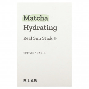 B_Lab, Matcha Hydrating, настоящий солнцезащитный стик, SPF 50+ PA ++++, 21 г (0,74 унции) в Москве - eco-herb.ru | фото