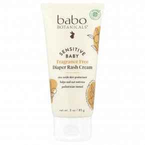Babo Botanicals, Sensitive Baby, крем от подгузников, без отдушек, 85 г (3 унции) в Москве - eco-herb.ru | изображение Babo Botanicals, Sensitive Baby, крем от подгузников, без отдушек, 85 г (3 унции) в Москве - eco-herb.ru | фото