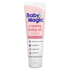 Baby Magic, Creamy Baby Oil, Original Baby, 254 мл (8,6 жидк. унц.) (Товар снят с продажи) в Москве - eco-herb.ru | фото
