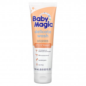Baby Magic, Delicate Wash, цветы миндаля, 254 мл (8,6 жидк. унц.) (Товар снят с продажи) в Москве - eco-herb.ru | фото